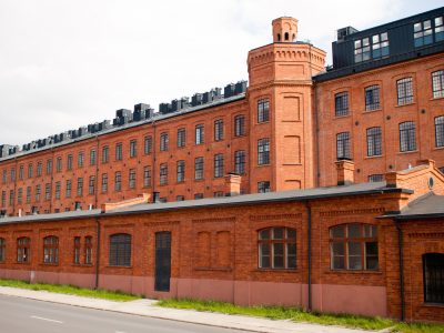 Old textile factory as a lofts in Lodz